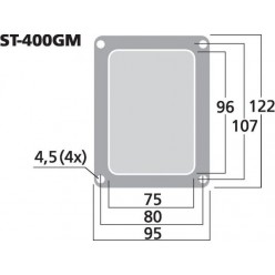 Monacor ST-400GM Terminal głośnikowy bi-wiring